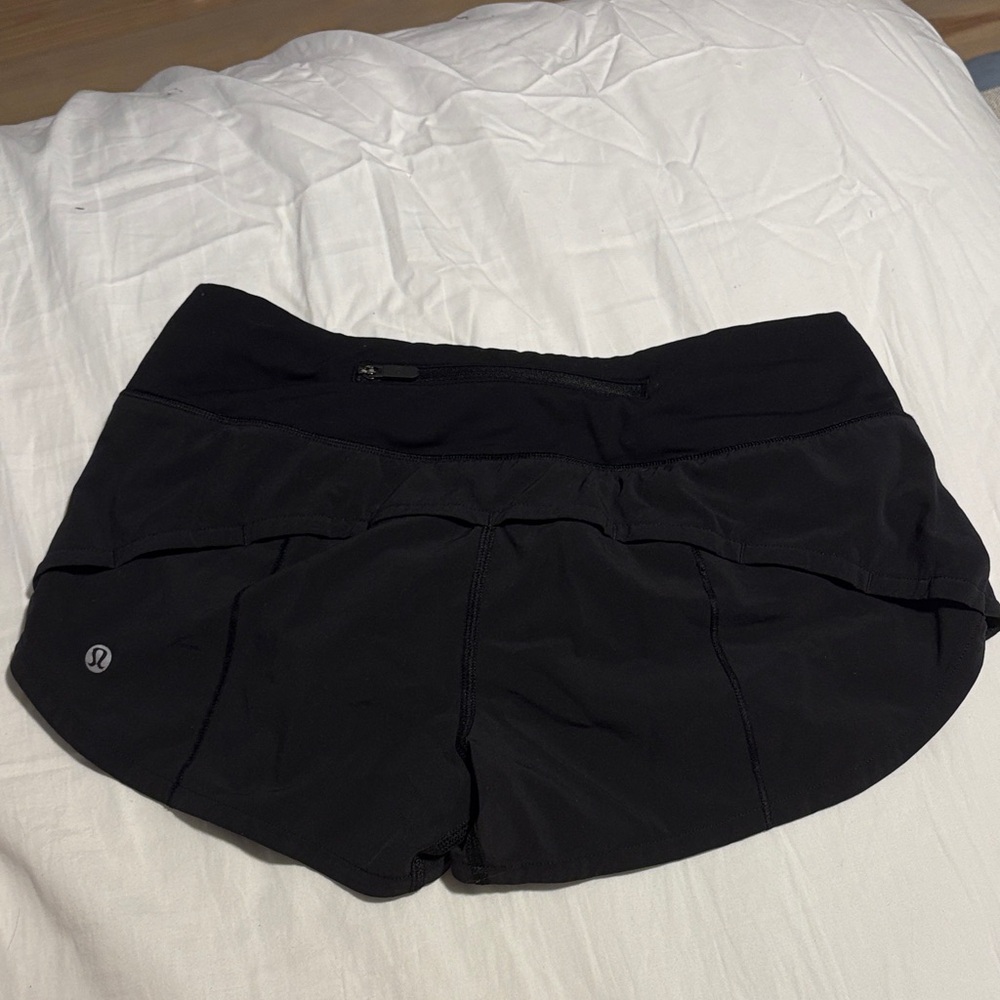 Lululemon Athletica Black Athletic Shorts